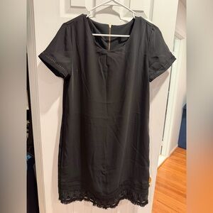 Black Short Sleeve Dress